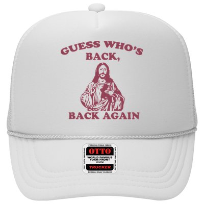 Guess Who's Back Back Again Happy Easter! Jesus Christ Hat
