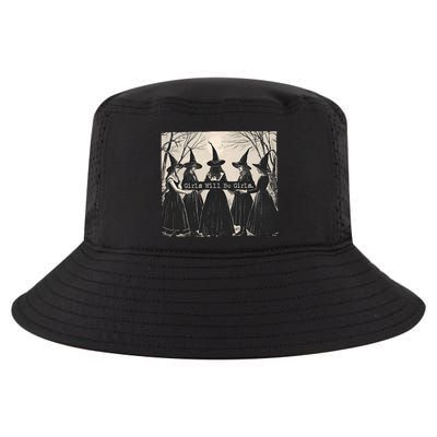 Girls Will Be Girls Halloween Witch Cool Comfort Performance Bucket Hat