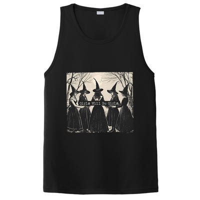 Girls Will Be Girls Halloween Witch PosiCharge Competitor Tank