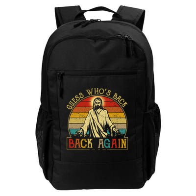 Guess Whos Back Jesus Easter Funny Religious Daily Commute Backpack