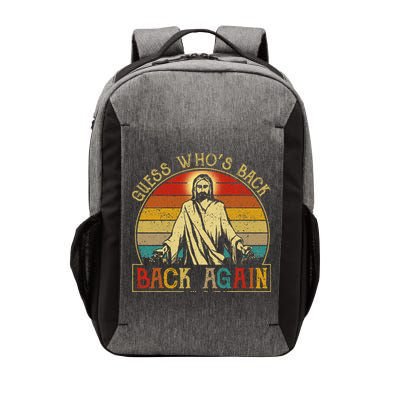 Guess Whos Back Jesus Easter Funny Religious Vector Backpack