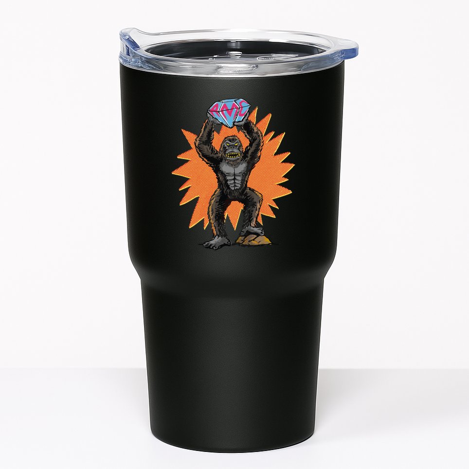 Gorilla With Big Diamond Tumbler