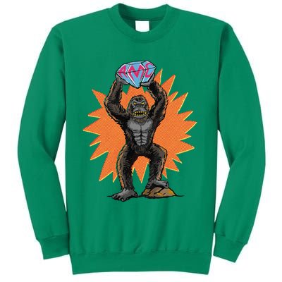 Gorilla With Big Diamond Sweatshirt