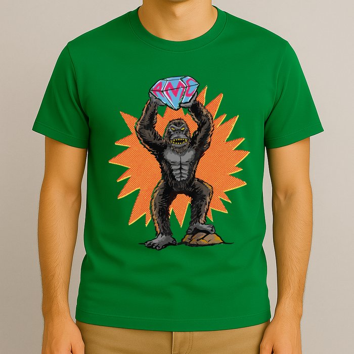 Gorilla With Big Diamond T-Shirt