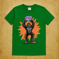 Gorilla With Big Diamond T-Shirt