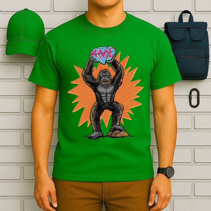 Gorilla With Big Diamond T-Shirt
