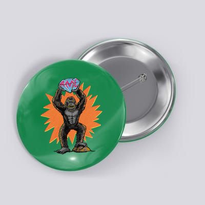 Gorilla With Big Diamond Button
