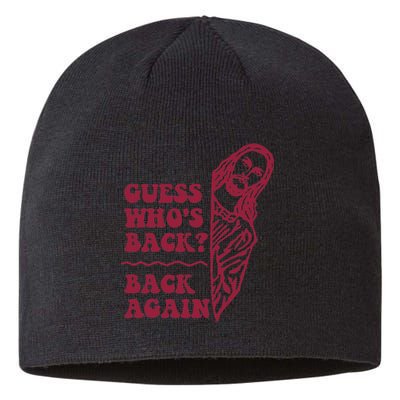 Guess Who's Back Back Again Happy Easter! Jesus Christian Sustainable Beanie