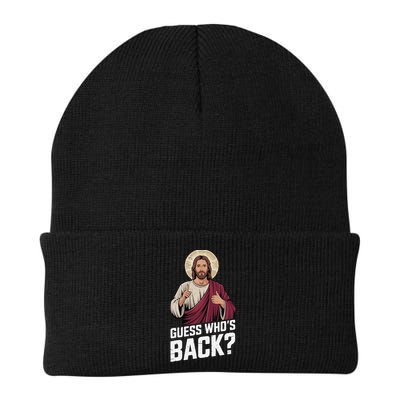 Guess Whos Back Again Jesus Funny Easter God Son Beanie
