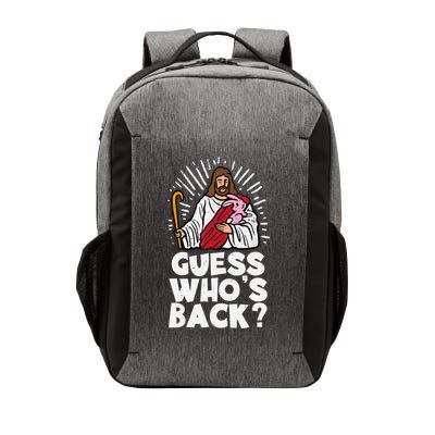 Guess Whos Back Jesus Easter Funny Religious Vector Backpack