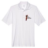 Guess Who's Back Back Again Easter Jesus Christian Gifts Men's Origin Performance Pique Polo