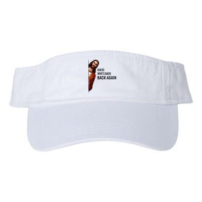 Guess Who's Back Back Again Easter Jesus Christian Gifts Visor