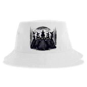 Girl Will Be Girl Witch Halloween Funny Witchy Vibes Sustainable Bucket Hat