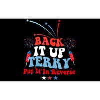 Groovy Wavy Back It Up Terry Put It In Reverse Funny Bumper Sticker