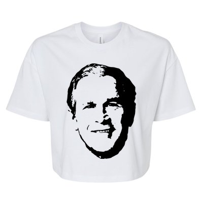 George W Bush Cute Gift Bella+Canvas Jersey Crop Tee