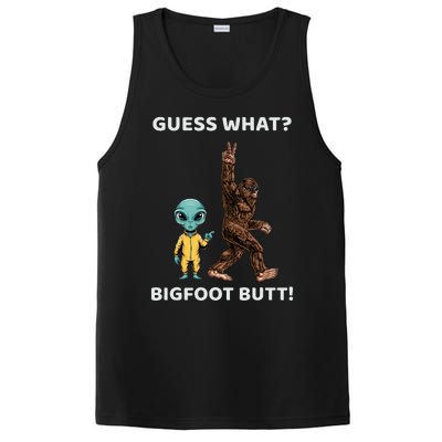 Guess What Bigfoot Butt Sasquatch Alien PosiCharge Competitor Tank