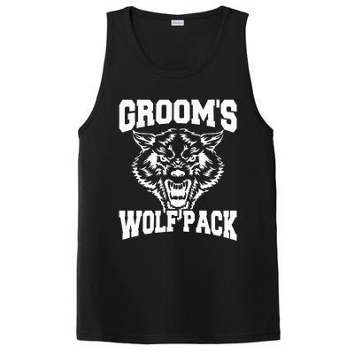 Grooms Wolfpack Bachelor Party Drinking Team Gift PosiCharge Competitor Tank