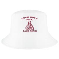 Guess Who's Back? Back Again Happy Easter! Jesus Christ Cool Comfort Performance Bucket Hat