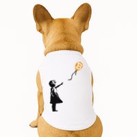 Girl With Btc Balloon Crypto Bitcoin For Cypherpunks Doggie Tank