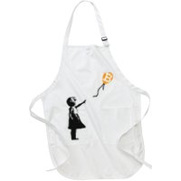 Girl With Btc Balloon Crypto Bitcoin For Cypherpunks Apron