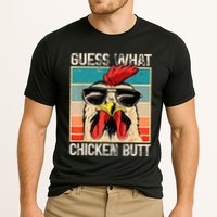Guess What Chicken Butt Funny Chicken Meme Performance Shirt