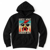 Guess What Chicken Butt Funny Chicken Meme Hoodie