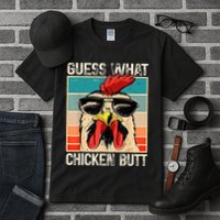 Guess What Chicken Butt Funny Chicken Meme Tall T-Shirt