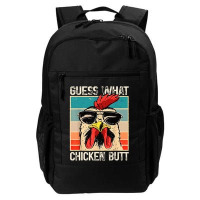 Guess What Chicken Butt Funny Chicken Meme Backpack