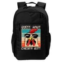 Guess What Chicken Butt Funny Chicken Meme Daily Commute Backpack