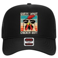 Guess What Chicken Butt Funny Chicken Meme Hat