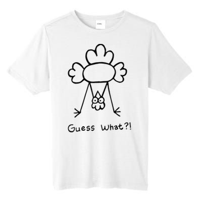 Guess What Chicken Butt Funny Chicken Tall Fusion ChromaSoft Performance T-Shirt