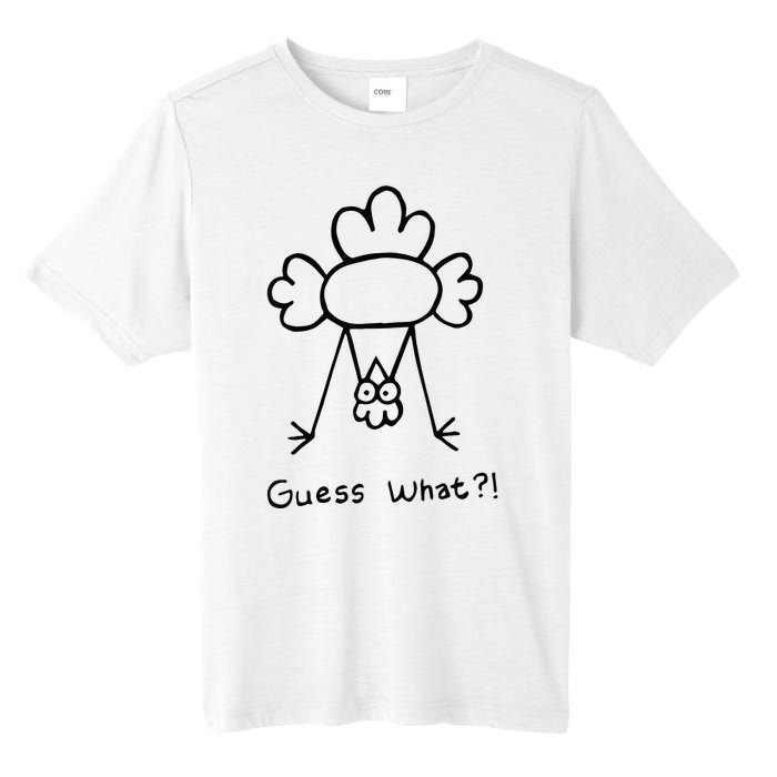 Guess What Chicken Butt Funny Chicken Tall Fusion ChromaSoft Performance T-Shirt