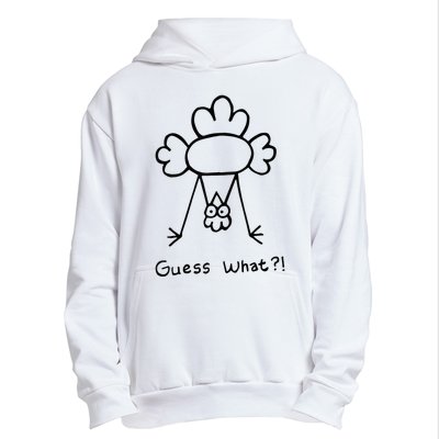 Guess What Chicken Butt Funny Chicken Urban Pullover Hoodie