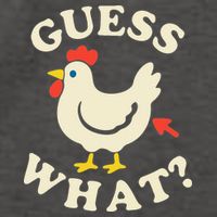 Guess What Chicken.. Vector Backpack