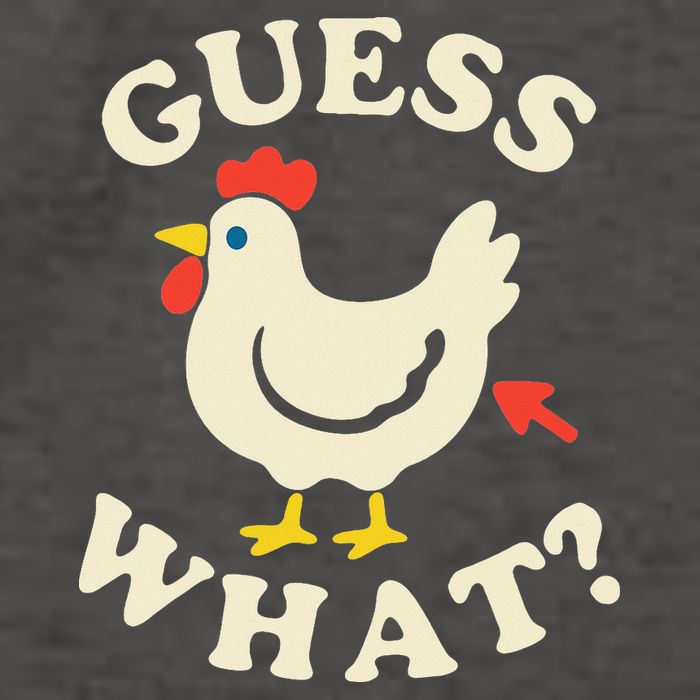 Guess What Chicken.. Vector Backpack