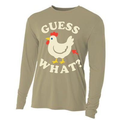 Guess What Chicken.. Cooling Performance Long Sleeve Crew