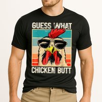 Guess What Chicken Butt Funny Chicken Meme Performance Shirt