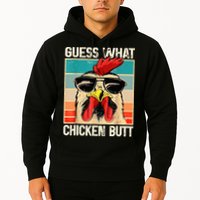 Guess What Chicken Butt Funny Chicken Meme Hoodie