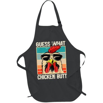 Guess What Chicken Butt Funny Chicken Meme Apron