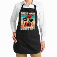 Guess What Chicken Butt Funny Chicken Meme Apron