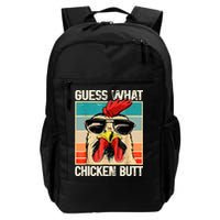 Guess What Chicken Butt Funny Chicken Meme Backpack