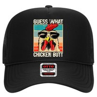 Guess What Chicken Butt Funny Chicken Meme Hat