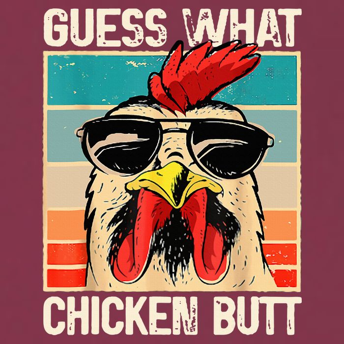 Guess What Chicken Butt Funny Chicken Meme 16oz Travel Tumbler