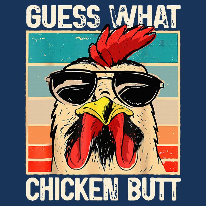 Guess What Chicken Butt Funny Chicken Meme Infant Baby Jersey Bodysuit