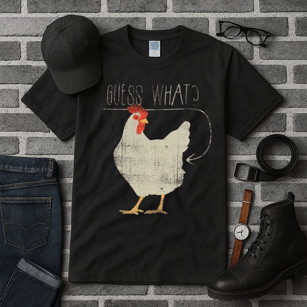 Guess What Chicken Butt Tall T-Shirt