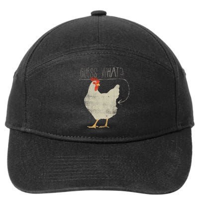 Guess What Chicken Butt 7-Panel Snapback Hat