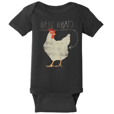 Guess What Chicken Butt Baby Bodysuit
