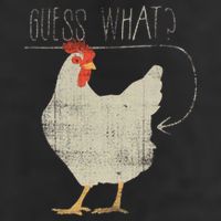 Guess What Chicken Butt Golf Towel