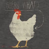 Guess What Chicken Butt Vector Backpack