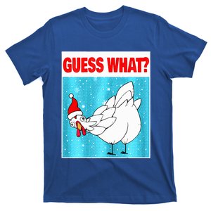 Guess What Chicken Butt Funny Egg Chicken Farmer Christmas  T-Shirt